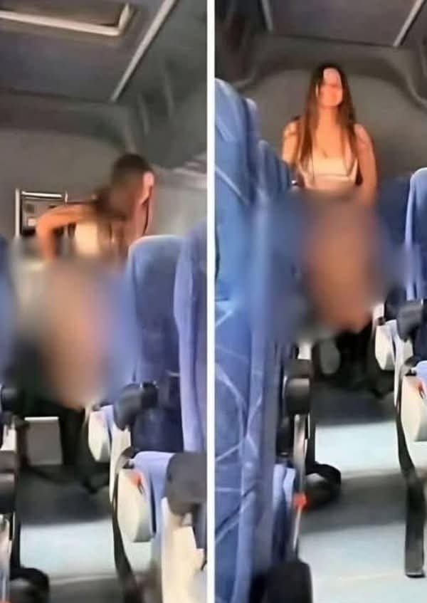 This girl was caught in mid-flight having rela… See More