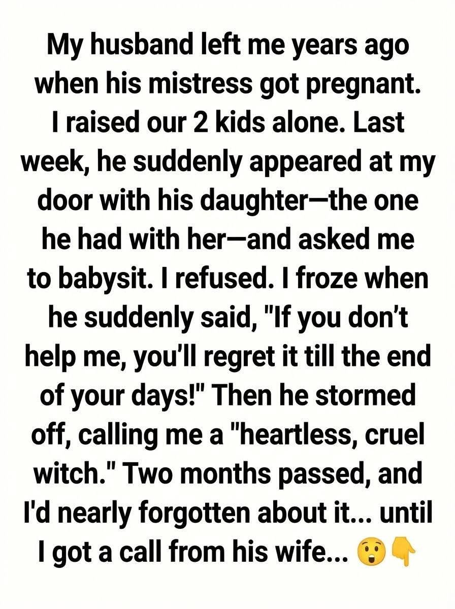 Years ago, my marriage ended in a way I never imagined.